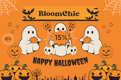 BloomChic Halloween Rabattcode 60 Prozent 2024